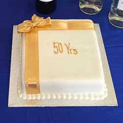 50th Anniversary cake